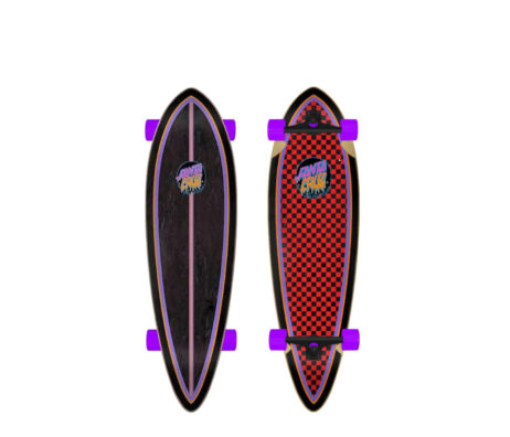 Longboard Skate SANTA CRUZ Rad Dot Pintail